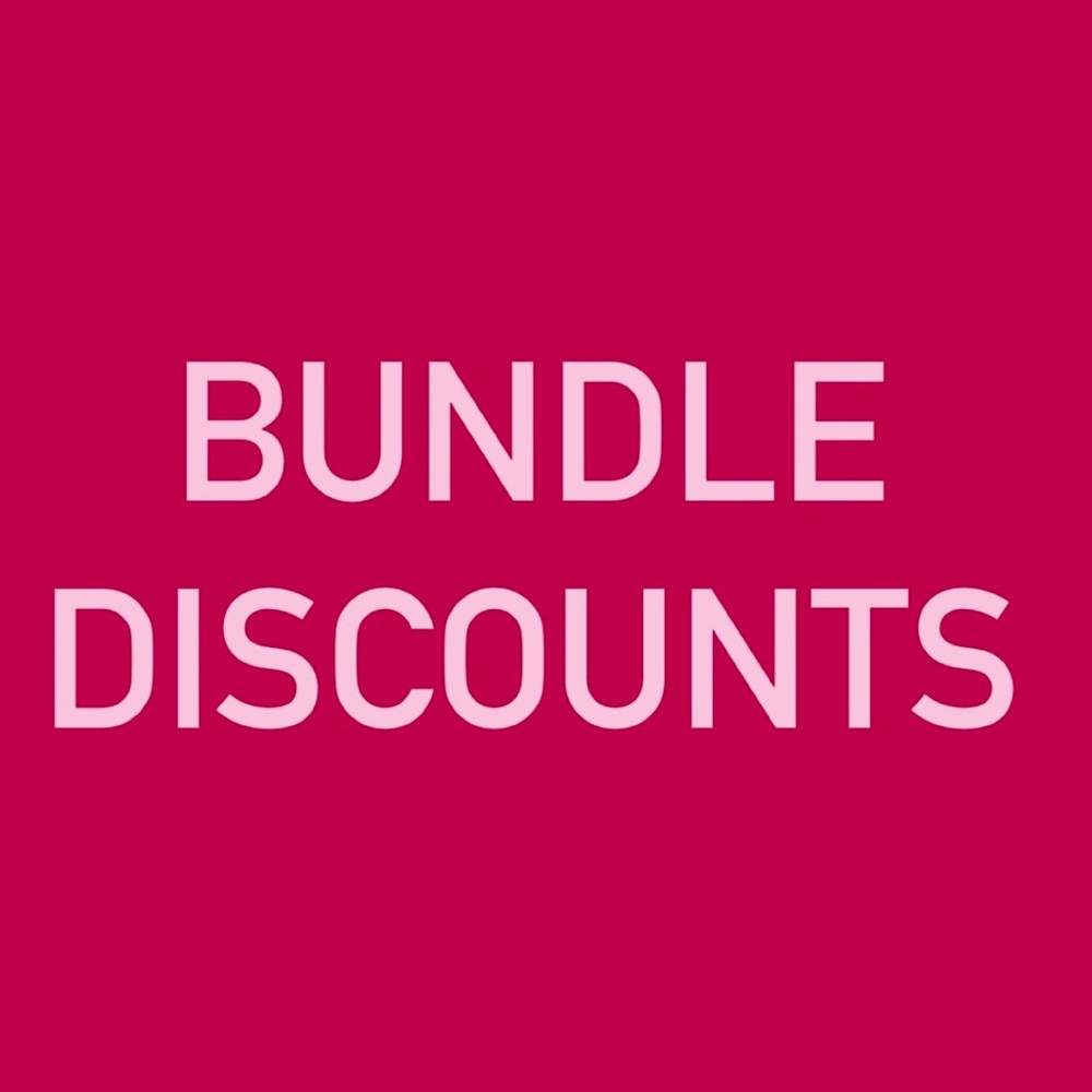 Bundle discounts (SEE DESCRIPTION)